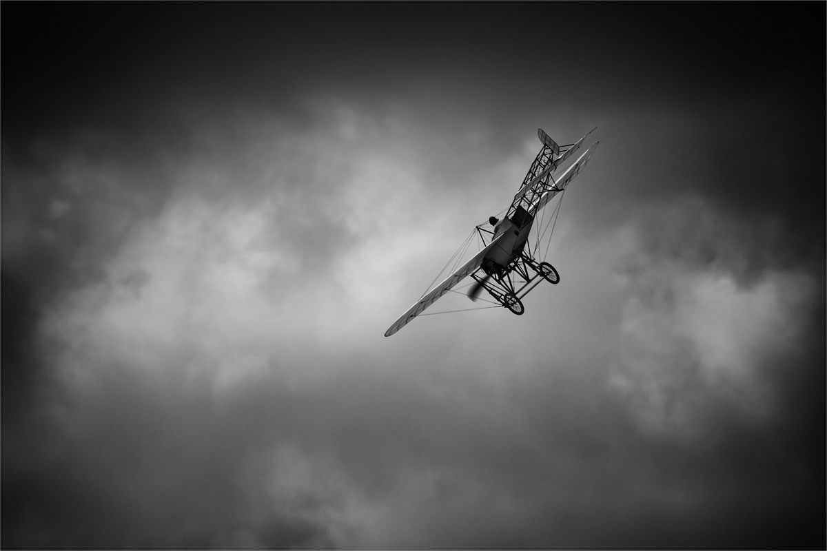 Zu Beginn der Luftfahrt