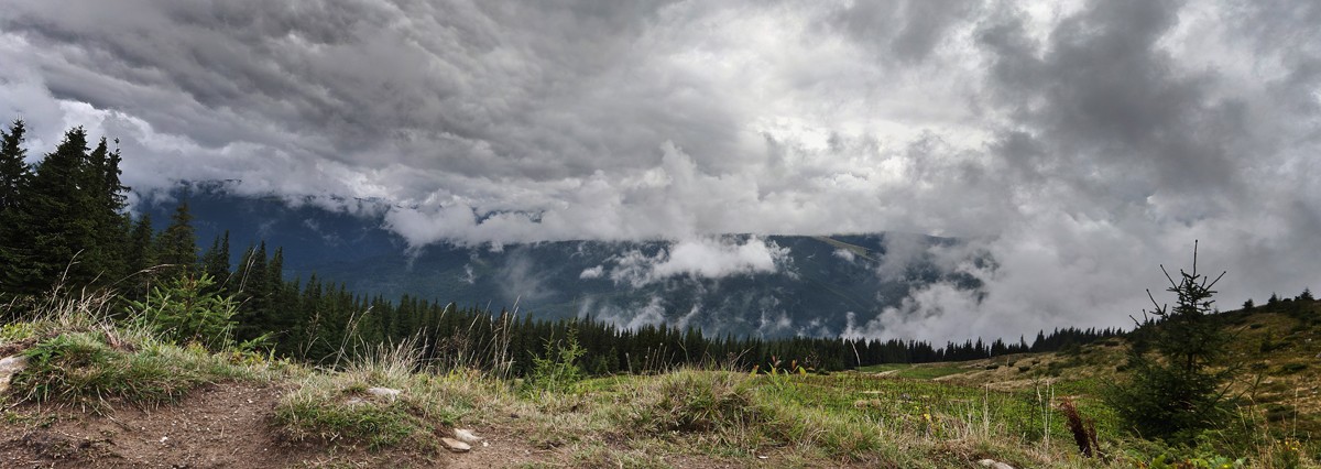 Schlechtes Wetter auf den Pisten
