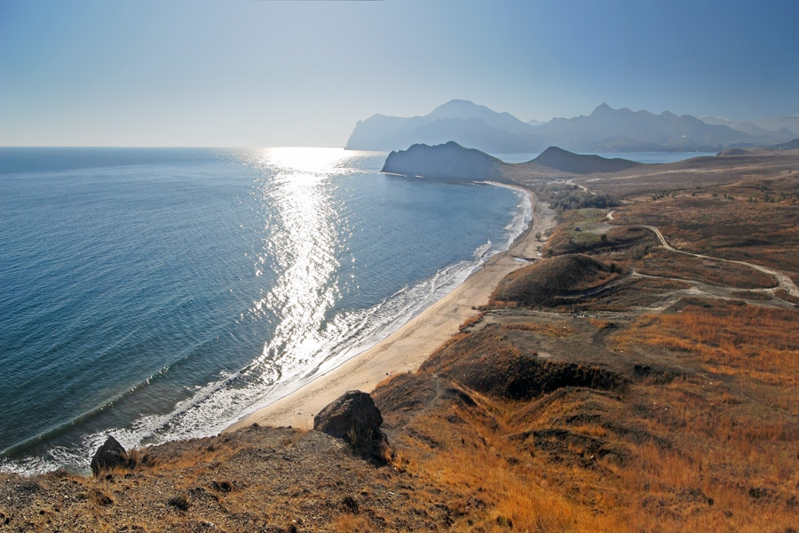 Autumn Gold bedeckt alle Hügel