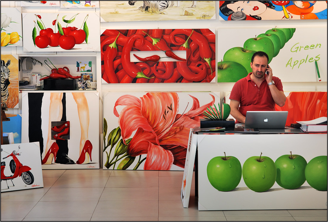 Zwischen Rot und Grün ...