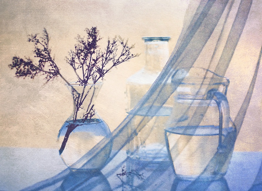 In pearly Schattierungen Aquarelle ...