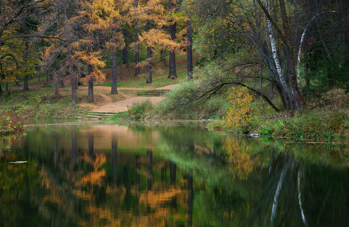 Herbst im alten Herrenhaus