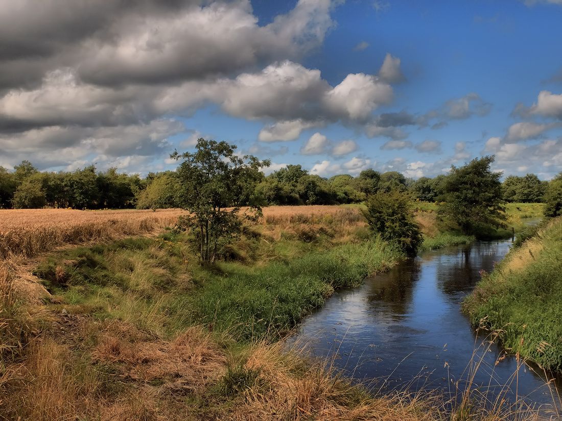 Eine gemütliche kleine Fluss ......