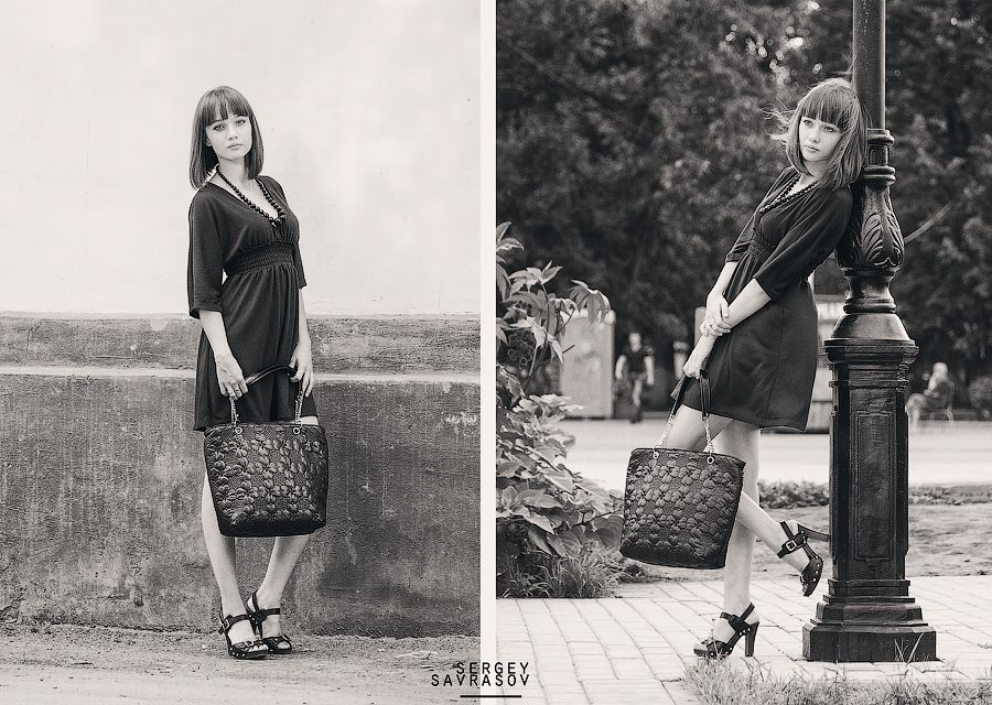 black and white color