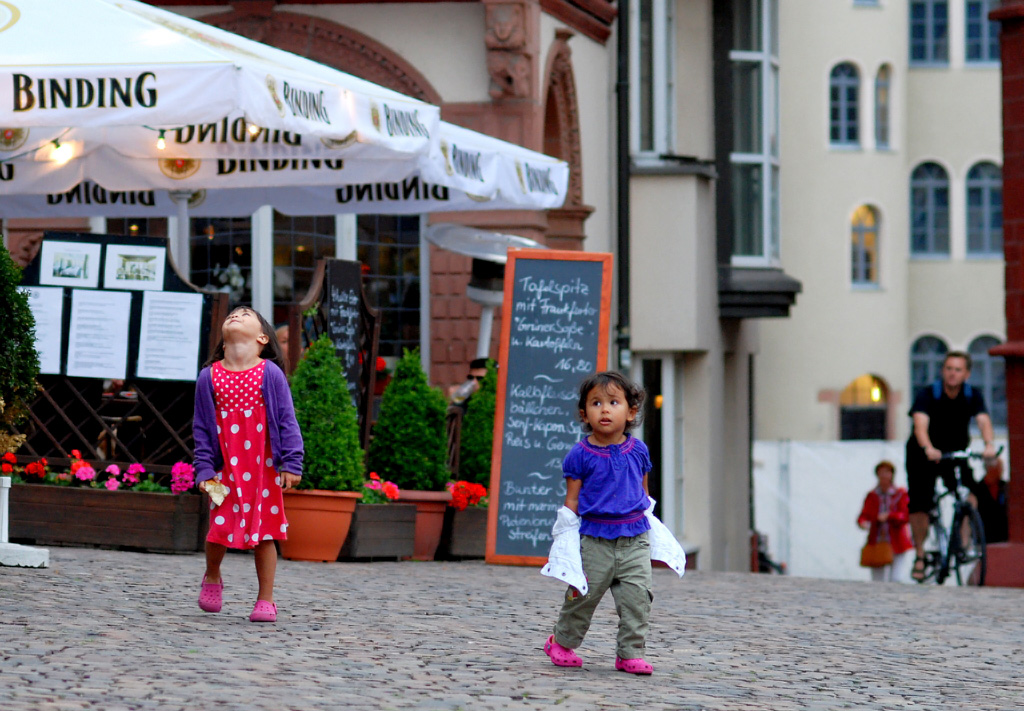 In einer fremden Stadt ...