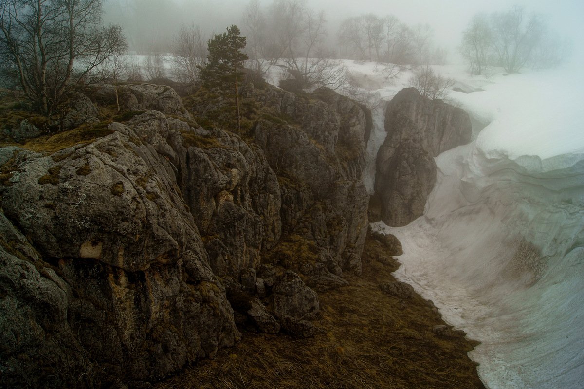 Frühling auf dem Lago-Naki Hochebene
