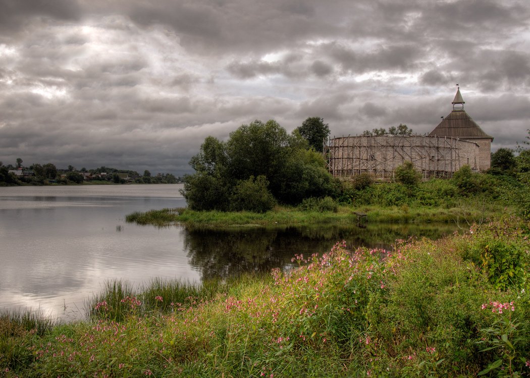 Morgen in Staraja Ladoga