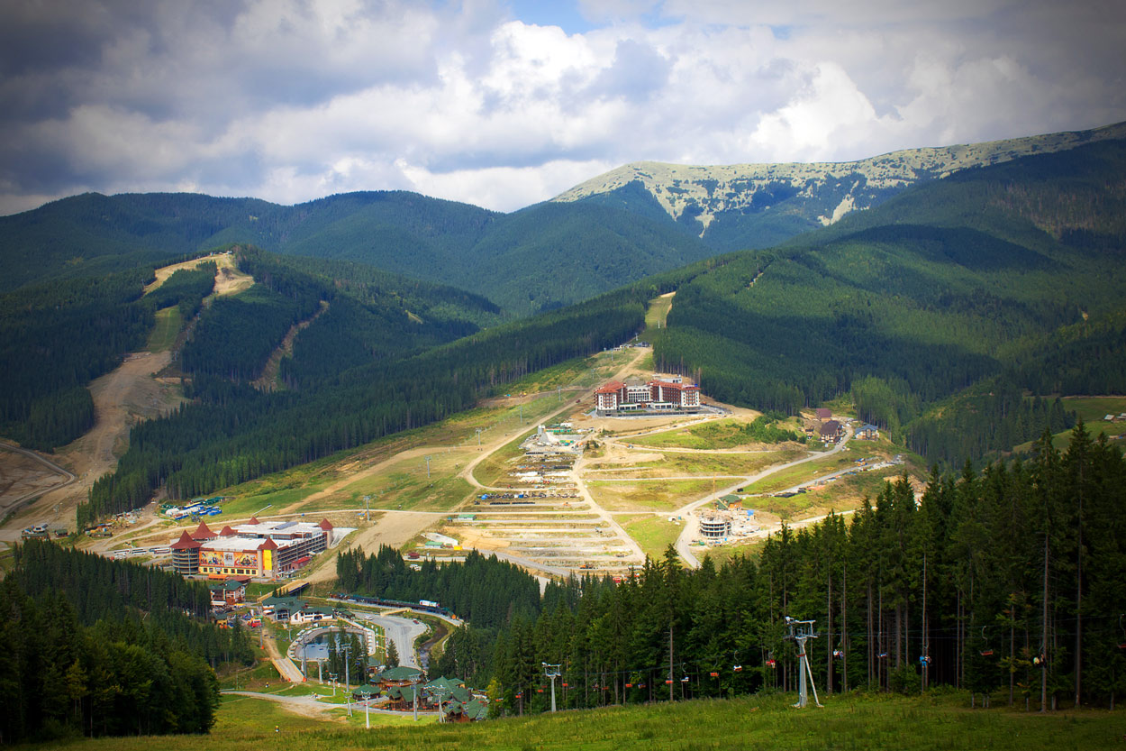 "Bukovel" Skigebiet