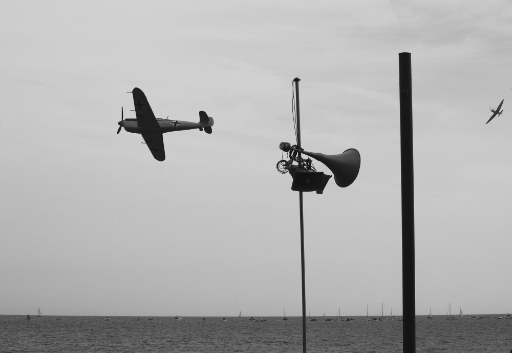 Der letzte Angriff Messer.