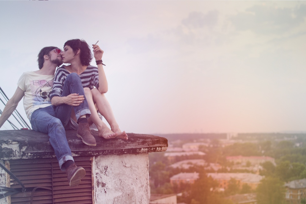 Zwei auf dem Dach (die Reihe)