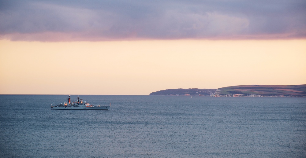 Ansichten von der White Cliffs und HMS YORK