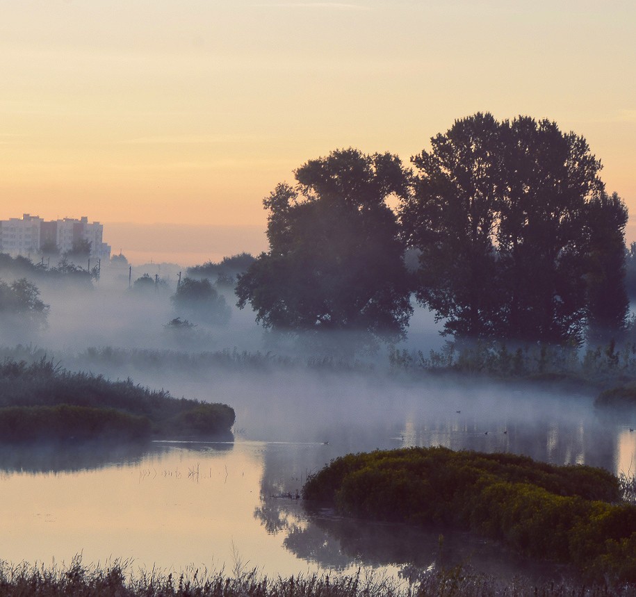 Morning of the big city ...