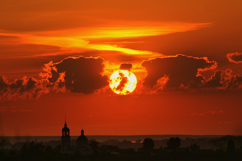Sonnenuntergang am Pereslawl