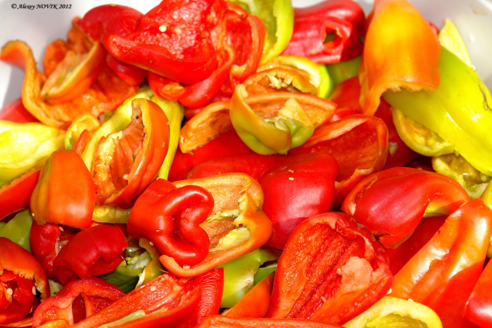 Краски осени... Перцы