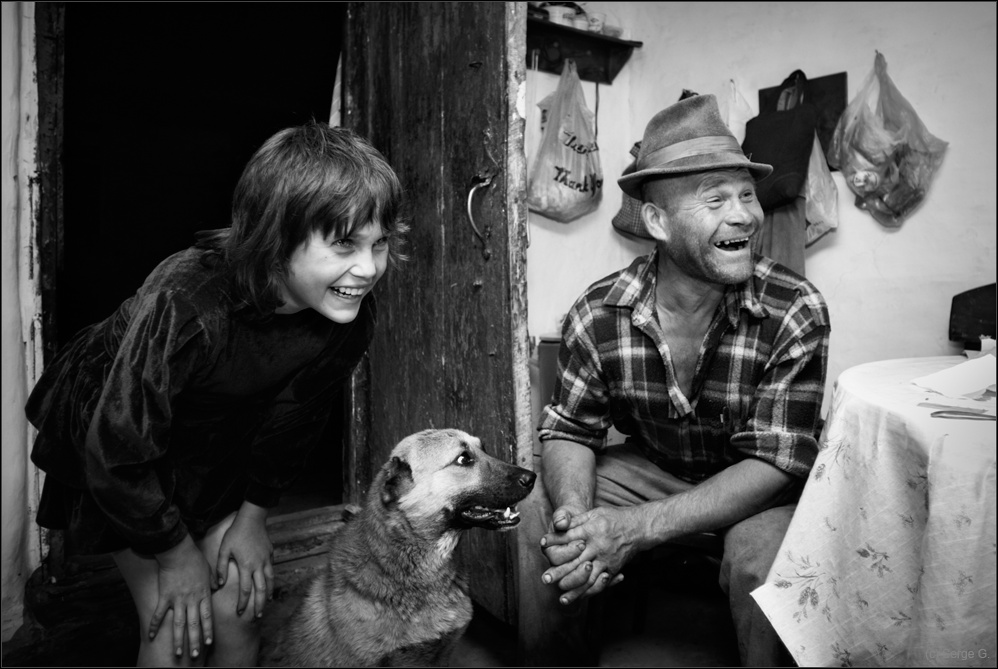 Über Ivan. Lustiges Bild.