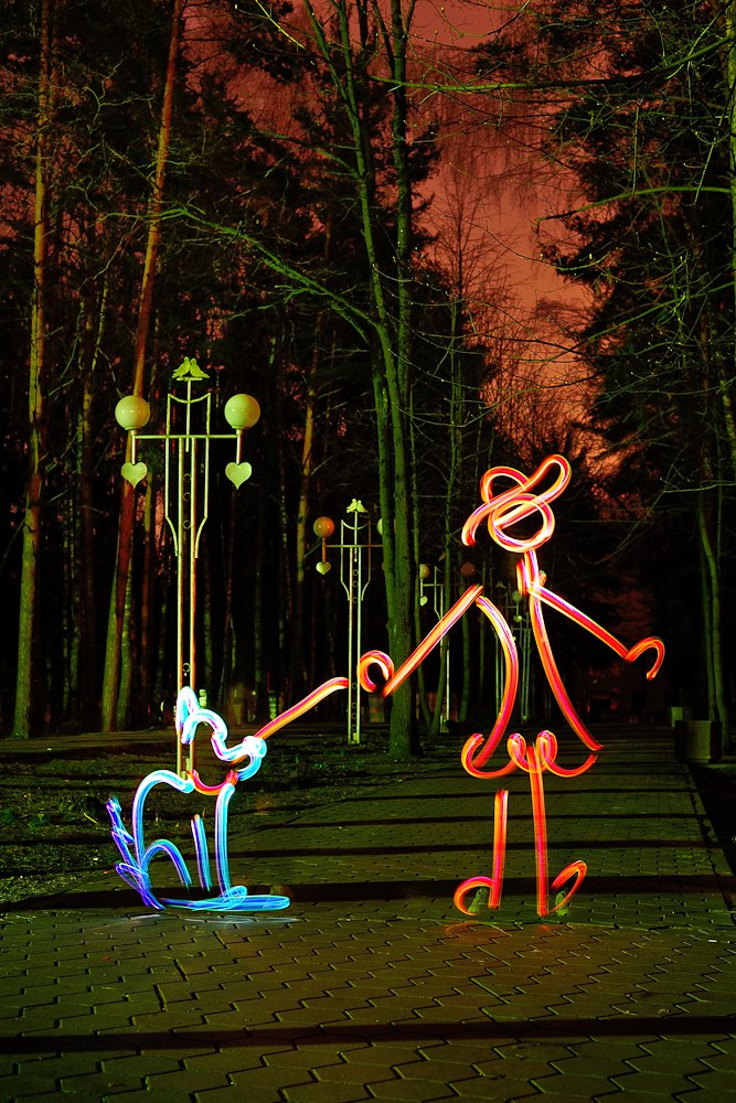 Dame mit dem Hündchen