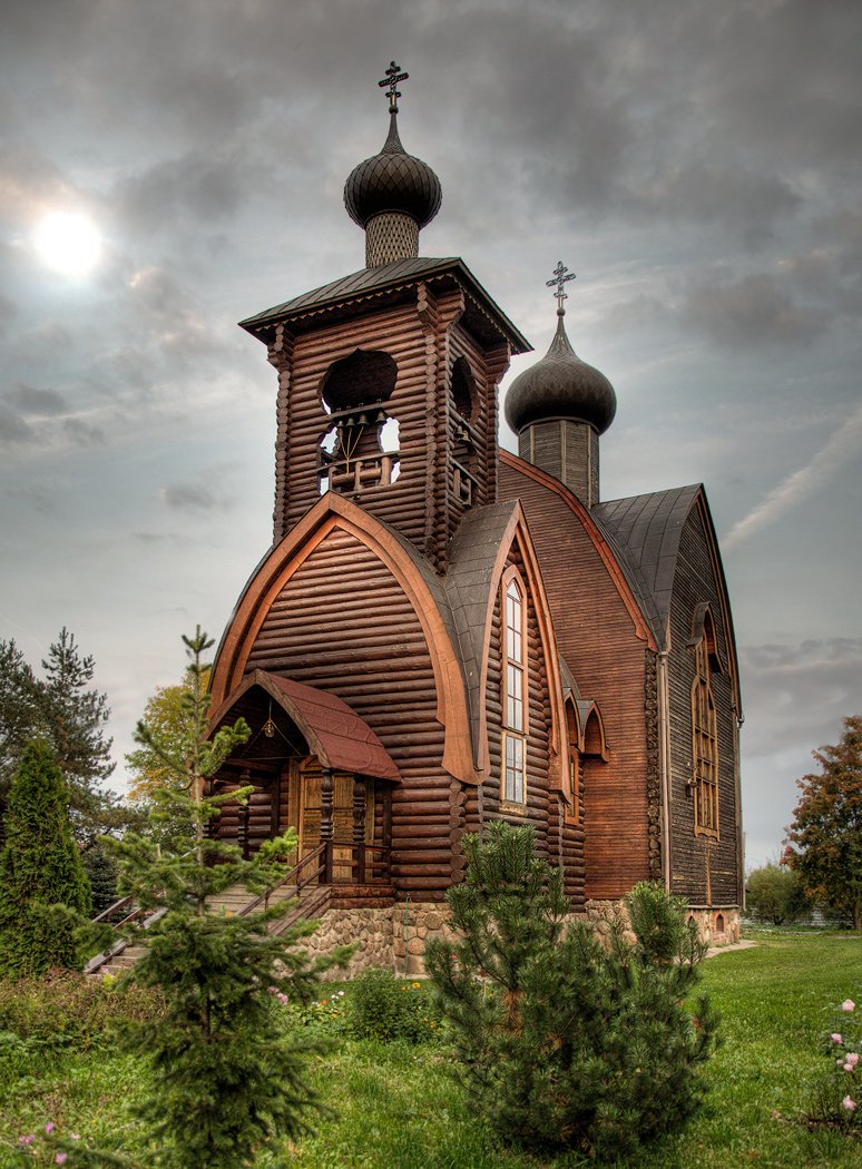 Dorf Voskresenskoe Leningrader Gebiet