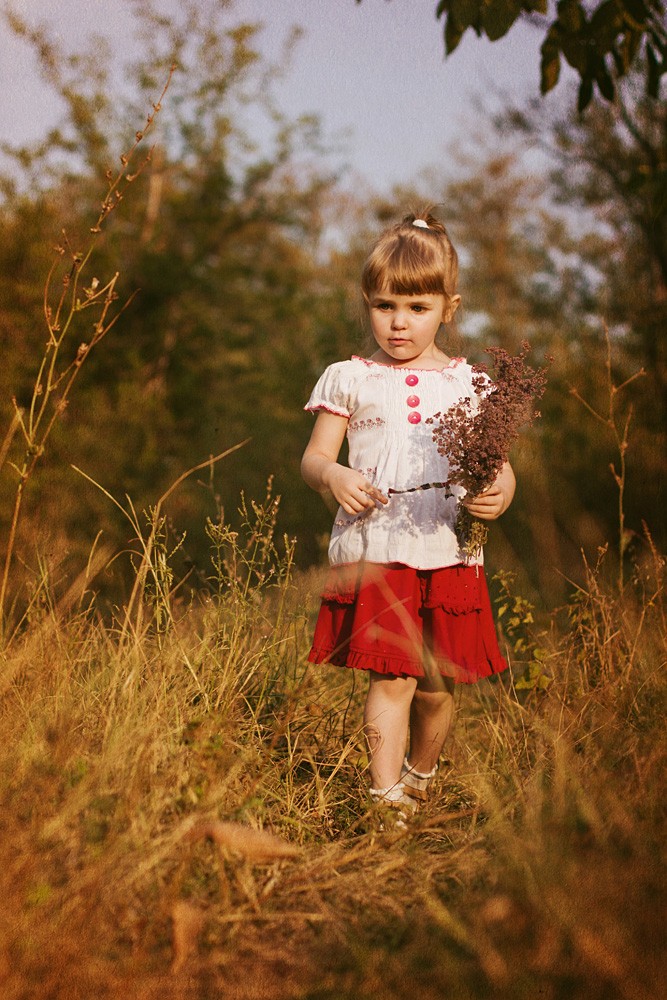 Während der Behandlung das Gras