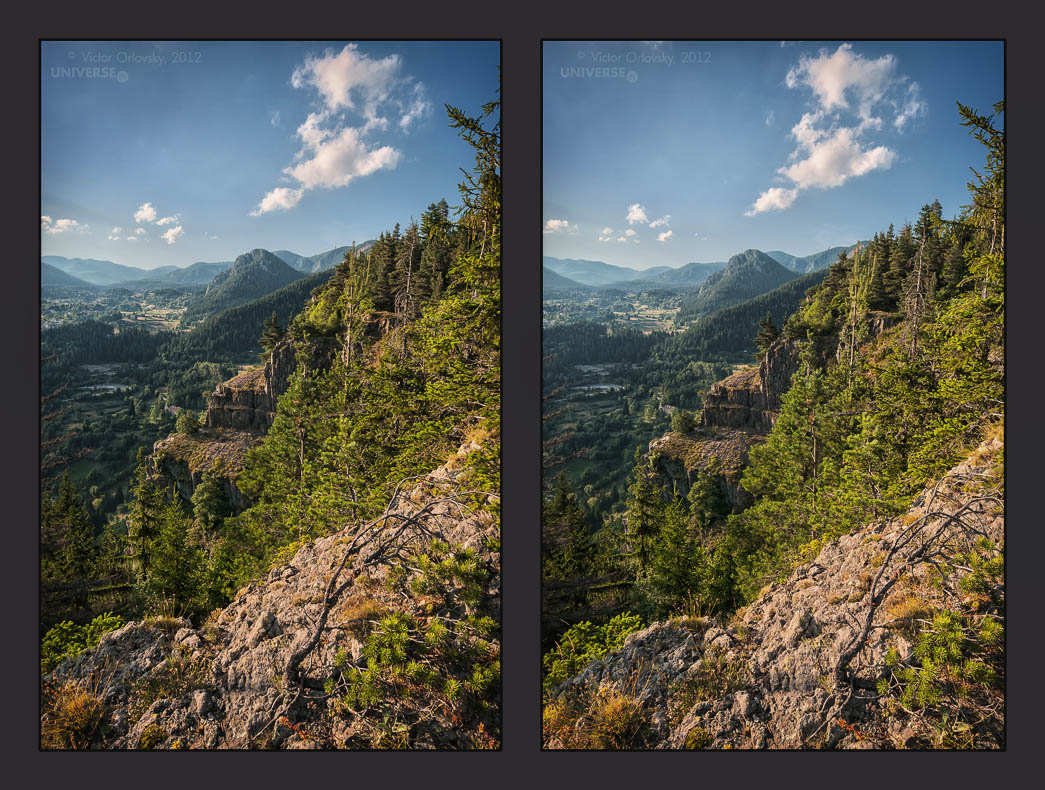 Болгария. Смолян. гора Невяста III (Стерео)