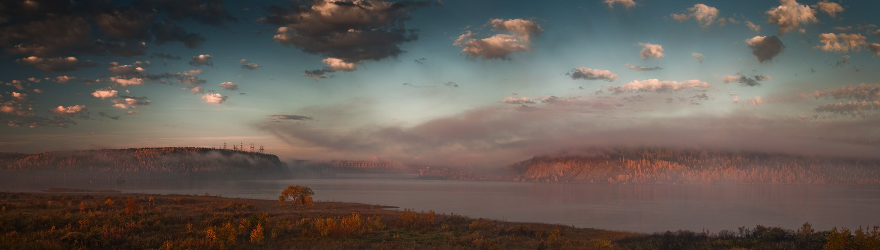 Morgen Farben sanften Licht ...