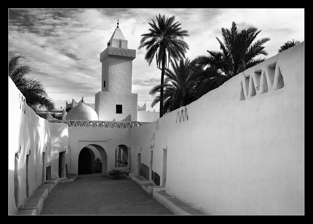 Ghadames alten Gassen ....
