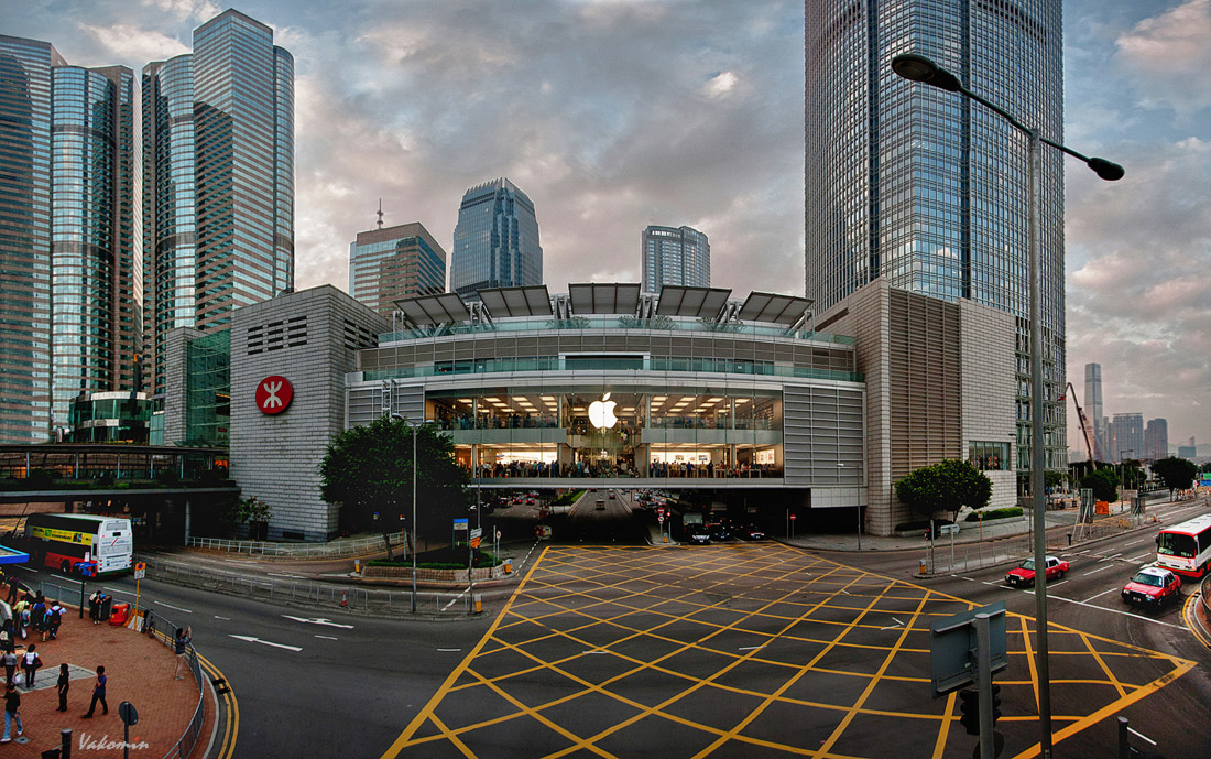 Hong Kong hat den Apfel gekostet ...