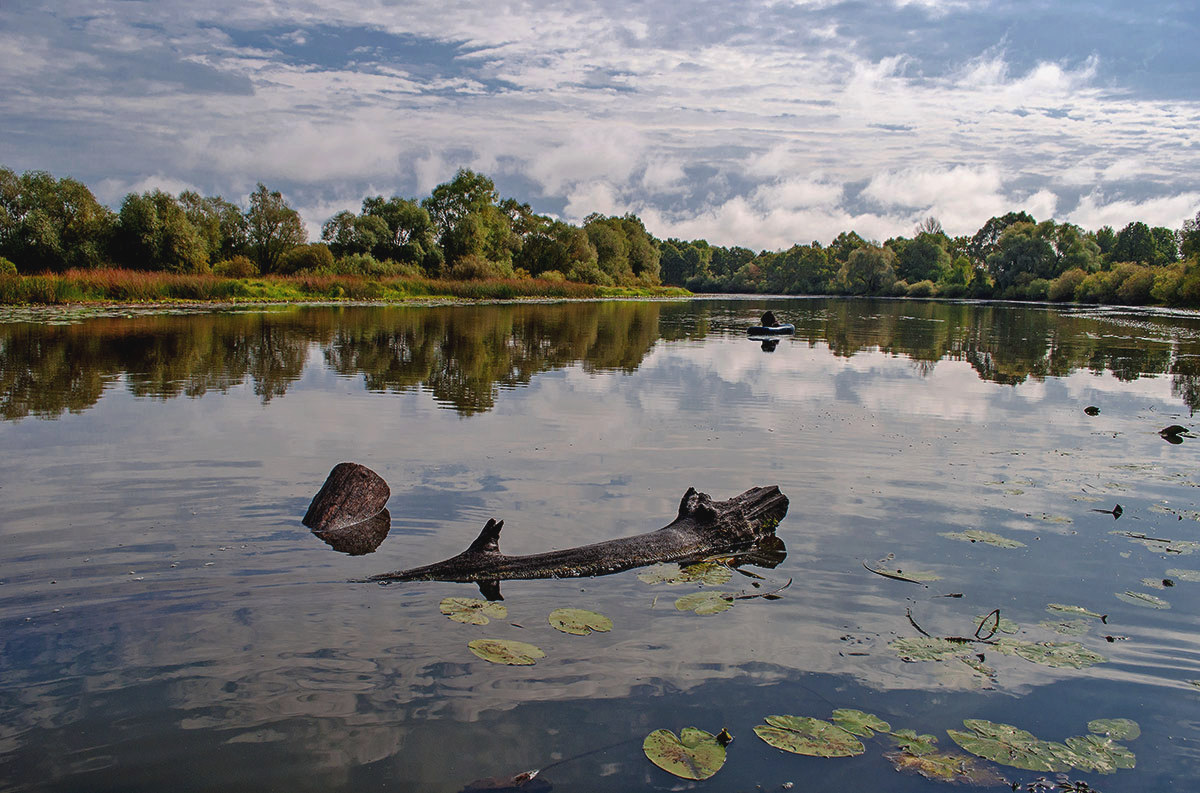 Am Lake Dobuzhskom