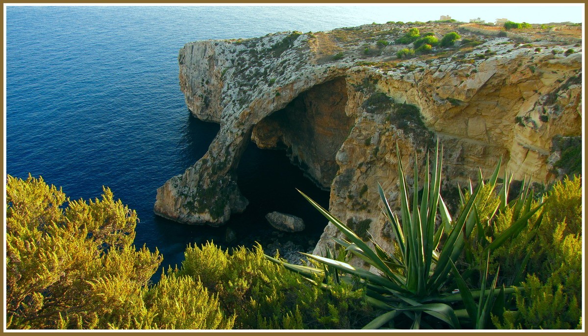 Blaue Grotte in Malta