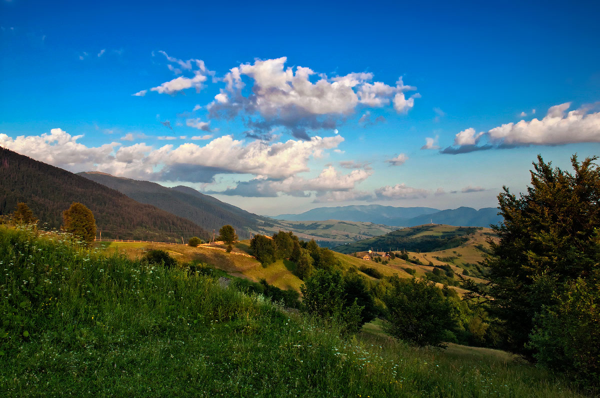 Tag in den Abend ...