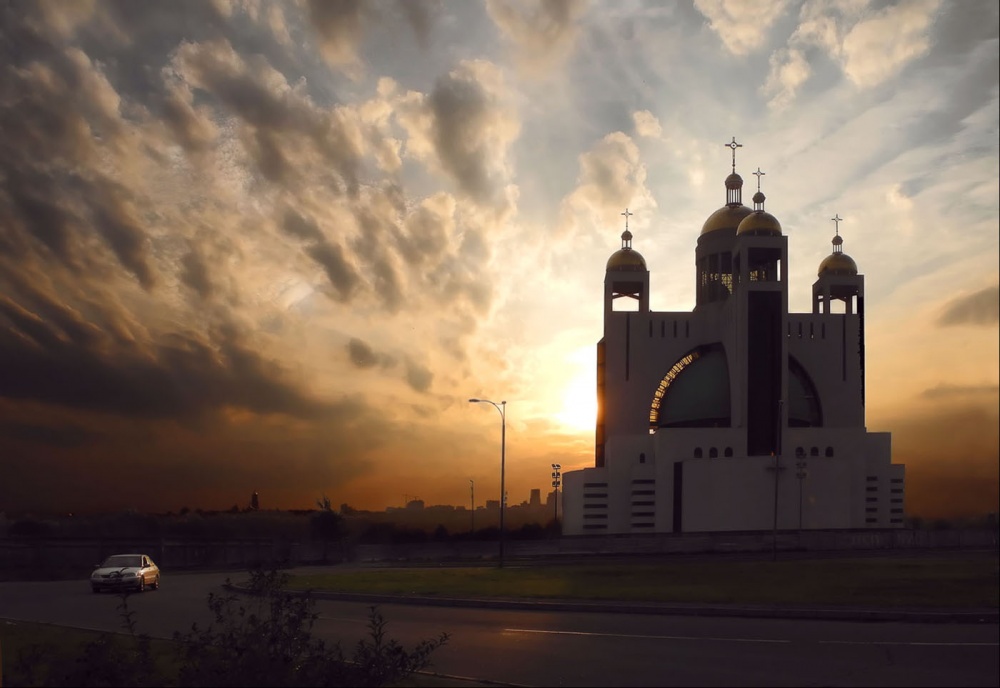 gorodskty Sonnenuntergang