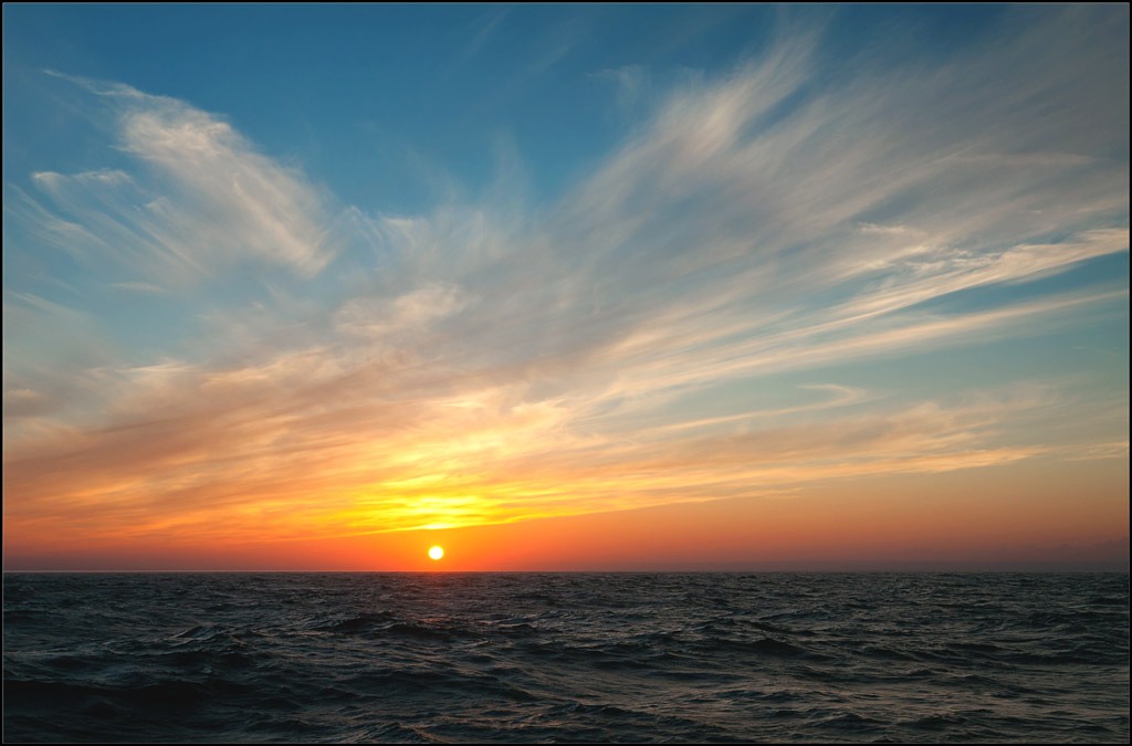 näher zu dem Horizont ...