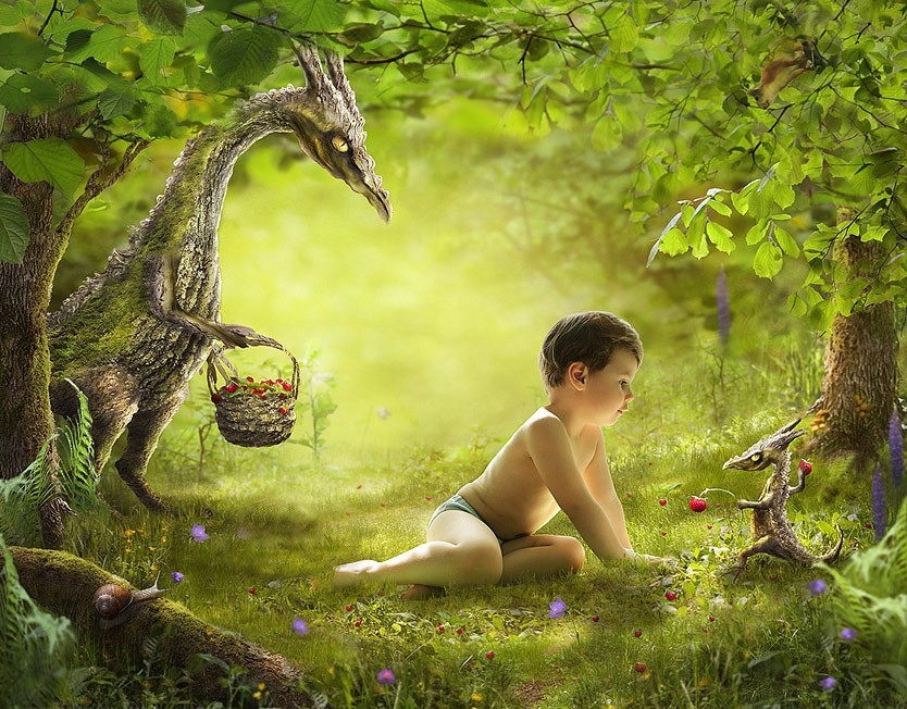 Holz Dragons, Liebe Erdbeeren