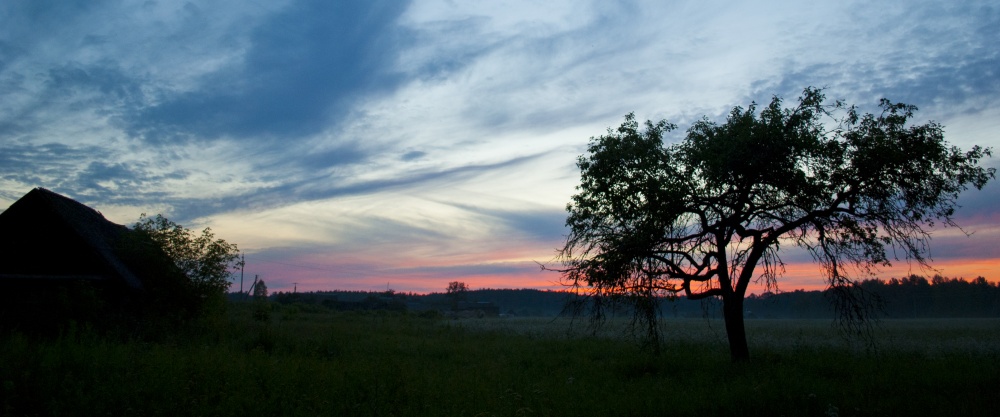 Sonnenuntergang in Cherneyko