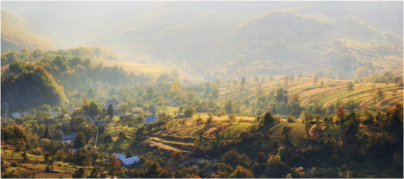 Transkarpatien Dorf ...