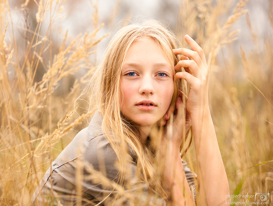 Autumn portrait in Pastelltönen ....