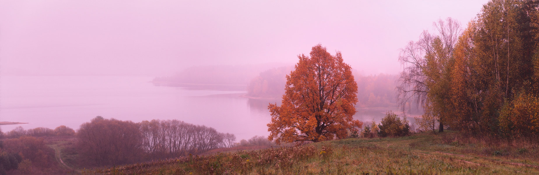 Oktober morgens auf Dubrowskij