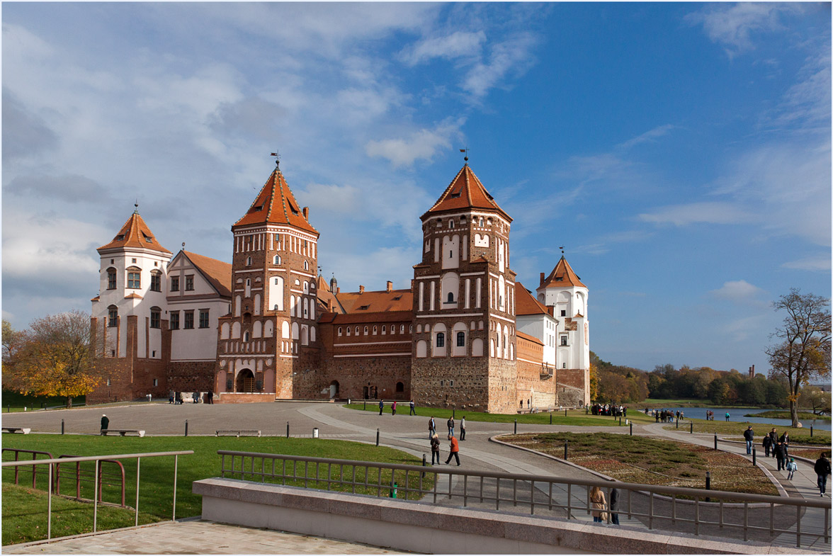Unter dem blauen Himmel ...