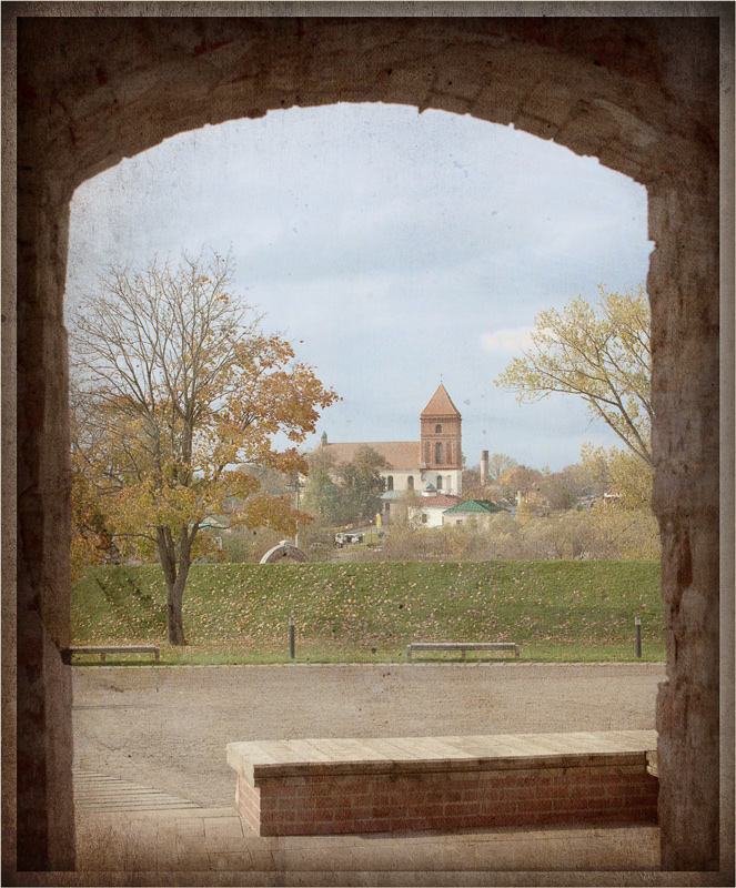 Draußen vor dem Fenster