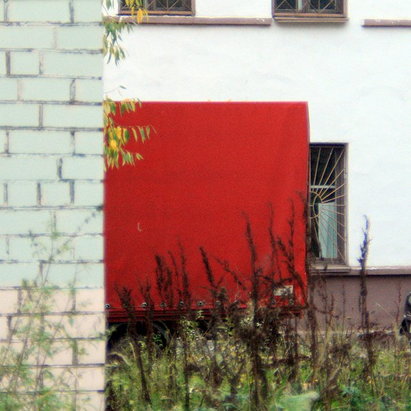 Rotes Quadrat Chewbacca