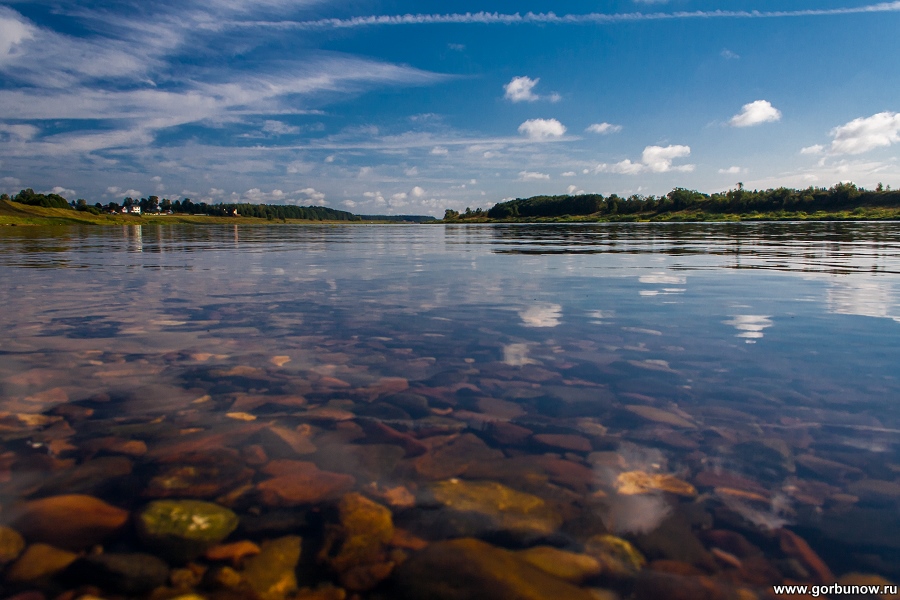 Morgen auf der Wolga