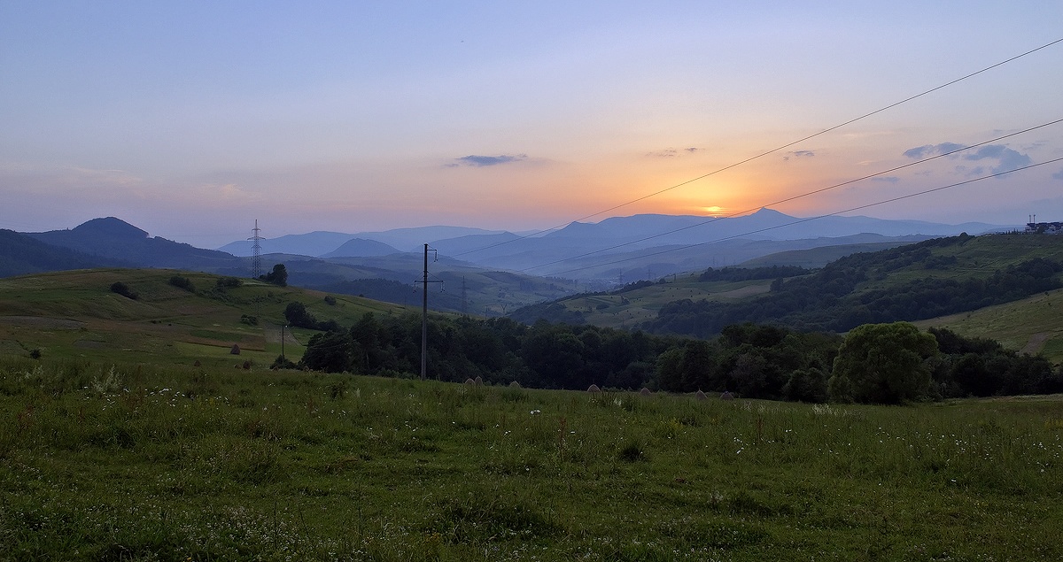 Karpaten. Stadtlandschaft 2 ....