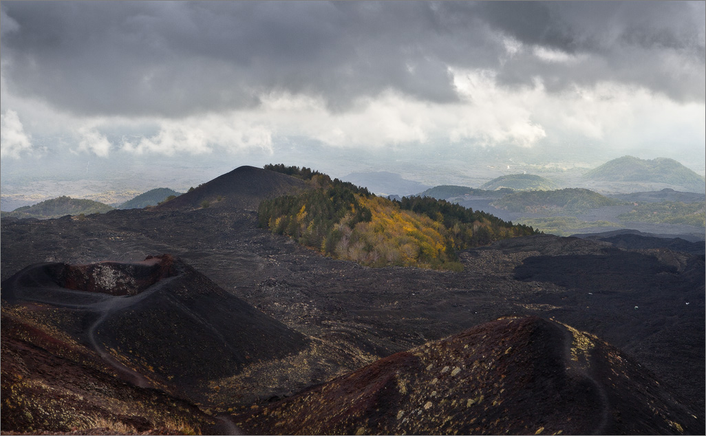 Wandern auf dem Vulkan .....