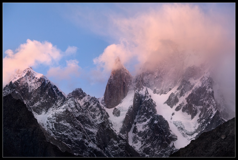 Lady Finger und Hunza Peak.