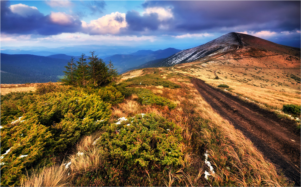 Abend in den Bergen 3