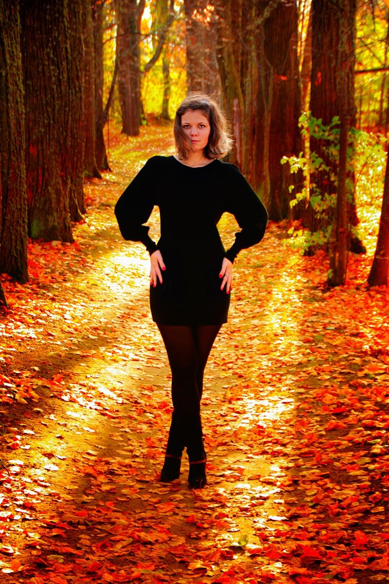 In den goldenen Herbst