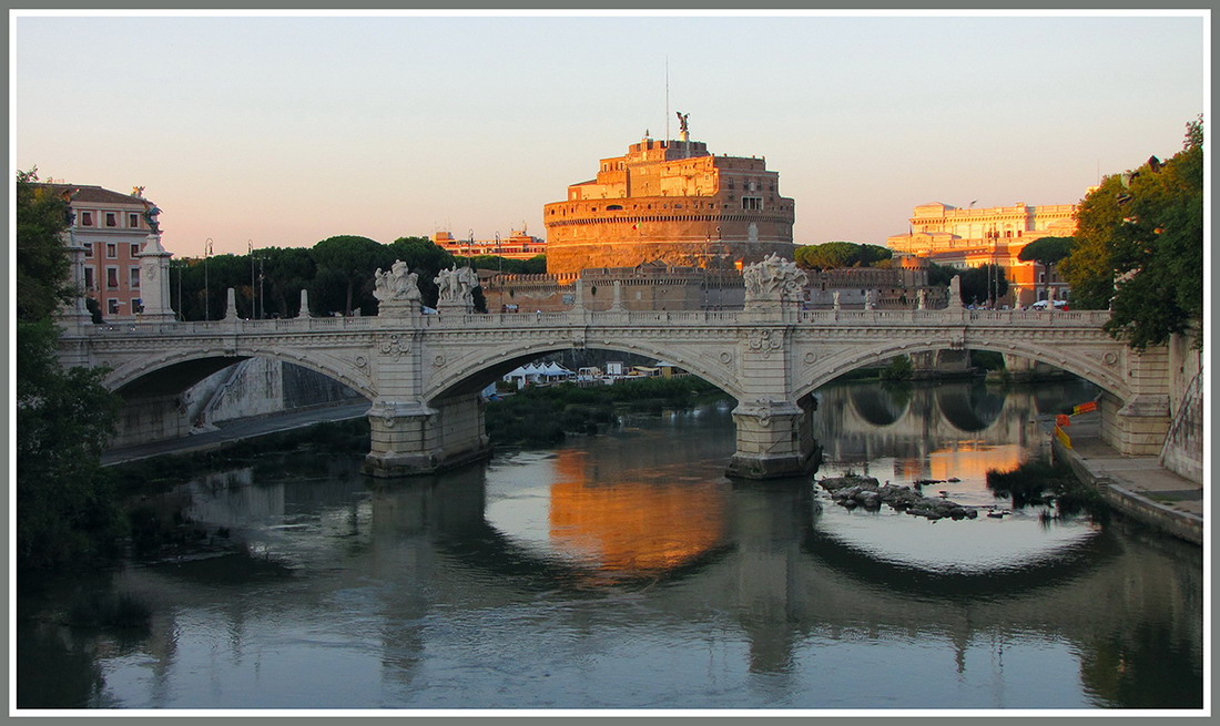 Castel Sant'Angelo auf dem Tiber