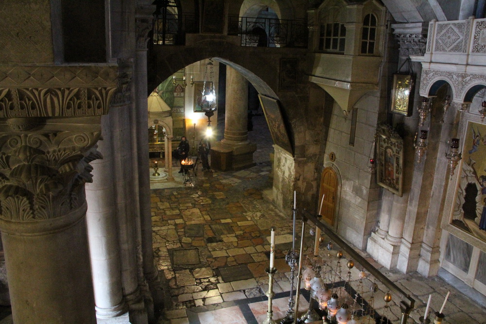 Ein Fragment der Tempel des Herrn