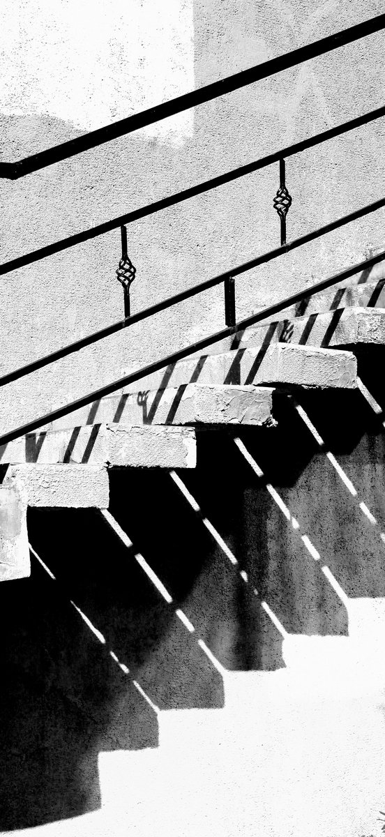 Geländer ja inszenieren