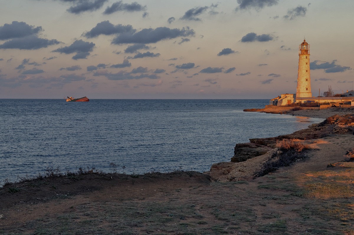 Tarchankut. November. 07.00 11 Minuten ...