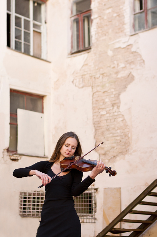 Bitte nicht stören meine Seele, Violine